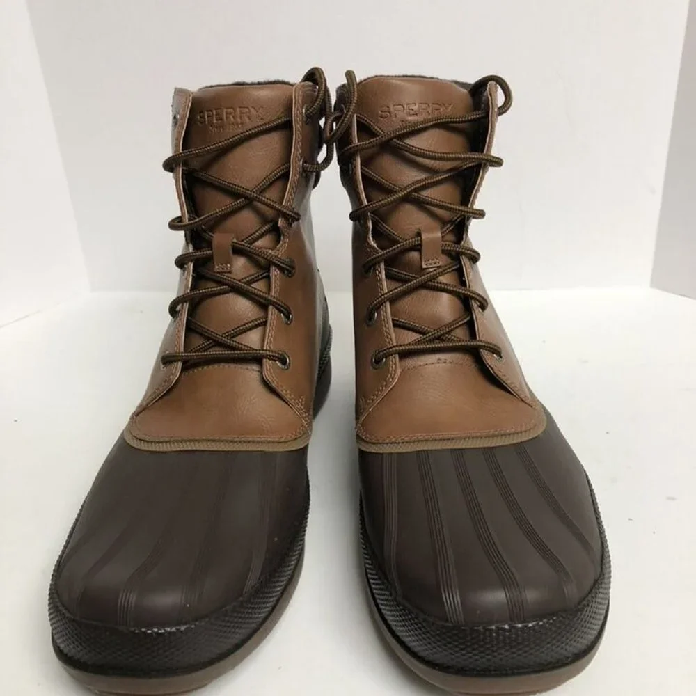Sperry Mens Cold Bay Waterproof Boot Tan Size 11.5 M